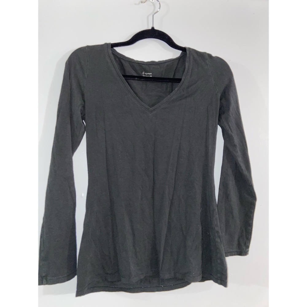 Long Sleeve Black Top